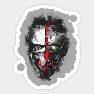 Death Staring Back Sticker